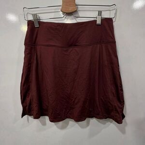 Oalka maroon tennis athletic skirt size medium
